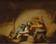 Ostade Adriaen van Brawl - Hermitage